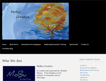 Tablet Screenshot of mobucreative.com